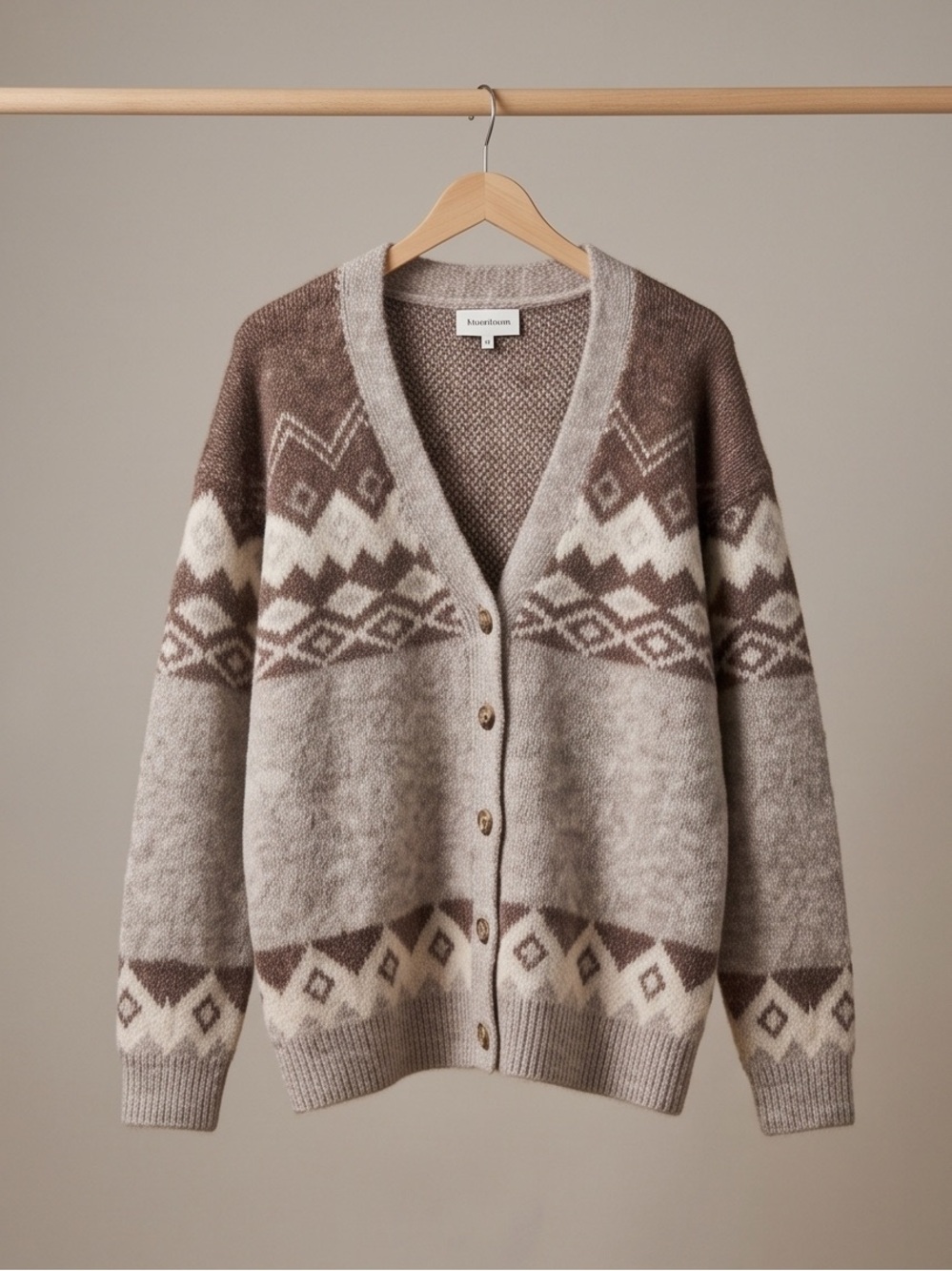 Cozy Heartloom Button Cardigan Sweater
